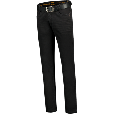 Tricorp 504001 Stretch Herre Slim Fit Jeans Denim svart 33-32 Tricorp 504001 Stretch Herre Slim Fit Jeans Denim svart 33-32