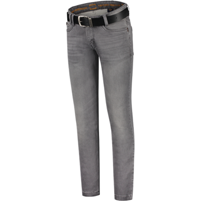 Tricorp 504001 Stretch Herre Slim Fit Jeans Denim grå 29-32 Tricorp 504001 Stretch Herre Slim Fit Jeans Denim grå 29-32