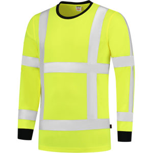 Tricorp 103002 Klasse 3 Unisex T-Skjorte Fluor gul 3XL Tricorp 103002 Klasse 3 Unisex T-Skjorte Fluor gul 3XL