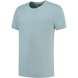 Tricorp 104008 Unisex Slim Fit Rund Hals T-Skjorte Støvblått 3XL Tricorp 104008 Unisex Slim Fit Rund Hals T-Skjorte Støvblått 3XL