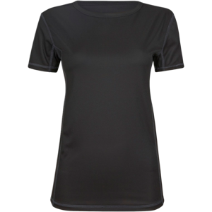 Tracker 1202 Ladies Cool-Dry T-Skjorte Svart L Tracker 1202 Ladies Cool-Dry T-Skjorte Svart L