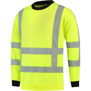 Tricorp 303001 Klasse 3 Unisex Genser Fluor gul 3XL Tricorp 303001 Klasse 3 Unisex Genser Fluor gul 3XL