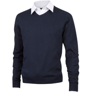Tracker 3086 Unisex Pima Cotton V-Halsgenser Marine 4XL Tracker 3086 Unisex Pima Cotton V-Halsgenser Marine 4XL