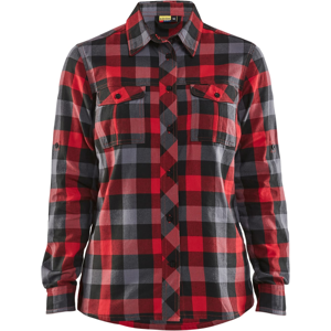 Blåkläder 32091152 Flanell Skjorte Rød svart M Blåkläder 32091152 Flanell Skjorte Rød svart M