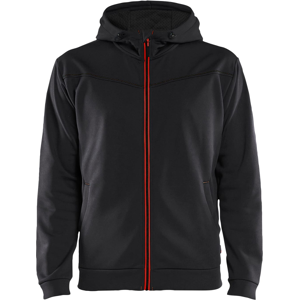 Blåkläder 33632526 Hette Sweatshirt Svart/Rød 3XL Blåkläder 33632526 Hette Sweatshirt Svart/Rød 3XL