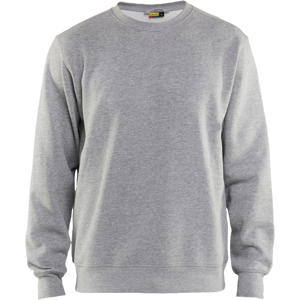 Blåkläder 33641157 Rund Hals Sweatshirt Grå Melange 3XL Blåkläder 33641157 Rund Hals Sweatshirt Grå Melange 3XL