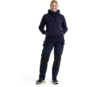 Blaklader 3395 hettejakke med full glidelås - kvinner - Hettegenser med full glidelås Blaklader 3395 hettejakke med full glidelås - kvinner - Hettegenser med full glidelås