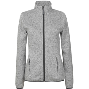 Tracker 4042 Lady Knitted Fleece Jakke Lys grå XS Tracker 4042 Lady Knitted Fleece Jakke Lys grå XS