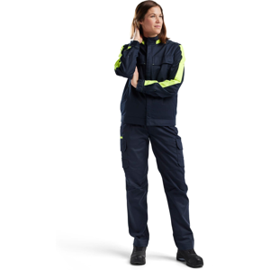 Blåkläder 44431832 2-Veis Stretch Jakke Mørk marineblå/hivisgul L Blåkläder 44431832 2-Veis Stretch Jakke Mørk marineblå/hivisgul L