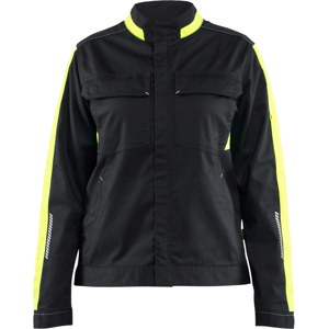 Blåkläder 44431832 2-Veis Stretch Jakke Svart/Hivis Gul S Blåkläder 44431832 2-Veis Stretch Jakke Svart/Hivis Gul S