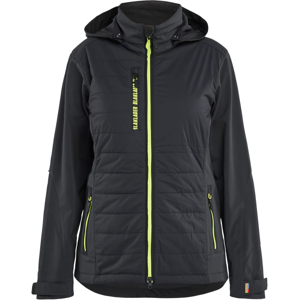 Blåkläder 47332513 Vanntett Jakke Svart/Hivis Gul XS Blåkläder 47332513 Vanntett Jakke Svart/Hivis Gul XS