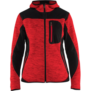 Blåkläder 49312117 Softshell Jakke Rød svart L Blåkläder 49312117 Softshell Jakke Rød svart L