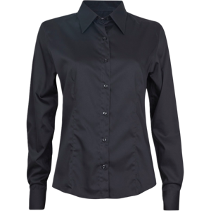 Tracker 5582 Ladies Stretch Skjorte Svart M Tracker 5582 Ladies Stretch Skjorte Svart M