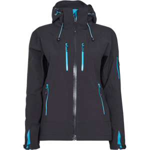 Tracker 7092 Contrast Colored Ladies Extreme Pro Skalljakke Svart/Turkis XL Tracker 7092 Contrast Colored Ladies Extreme Pro Skalljakke Svart/Turkis XL