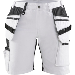 Blåkläder 71711000 Stretch Arbeidsshorts Hvit svart 36 Blåkläder 71711000 Stretch Arbeidsshorts Hvit svart 36
