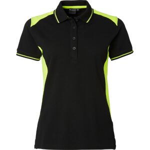 Top Swede 214 - Hi-Vis - Piqueskjorte Svart/gul M Top Swede 214 - Hi-Vis - Piqueskjorte Svart/gul M