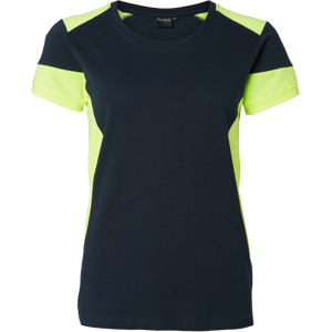 Top Swede 211 - Hi-Vis - T-Skjorte Marine/Fluorescerende Gul M Top Swede 211 - Hi-Vis - T-Skjorte Marine/Fluorescerende Gul M