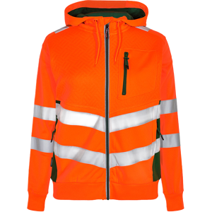 Engel Safety 8027-241 – Klasse 2 – Hettegenser Hivis Oransje/Grønn XS Engel Safety 8027-241 – Klasse 2 – Hettegenser Hivis Oransje/Grønn XS