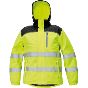 Cerva Vinterjakke Knoxfield, Gul/sort, 1 Stykk, Sgp-670416661001-Yel-Xs, Størrelse Xs Gul/svart XS Cerva Vinterjakke Knoxfield, Gul/sort, 1 Stykk, Sgp-670416661001-Yel-Xs, Størrelse Xs Gul/svart XS