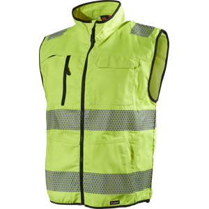 L.Brador Hivis Vest – Vannavstøtende, Høy Slitestyrke (800053452, Gul, 1 Stykk, Størrelse-2xl) Gul 2XL L.Brador Hivis Vest – Vannavstøtende, Høy Slitestyrke (800053452, Gul, 1 Stykk, Størrelse-2xl) Gul 2XL