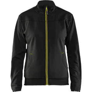 Blåkläder 33942526 Fleece Jakke Svart/Hivis Gul S Blåkläder 33942526 Fleece Jakke Svart/Hivis Gul S
