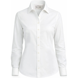 Tracker 5597 Ladies Wrinkle-Free Skjorte Hvit XS Tracker 5597 Ladies Wrinkle-Free Skjorte Hvit XS