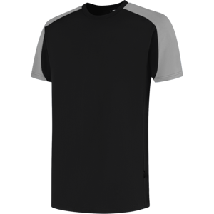 Tricorp 106106 Tofarget Unisex T-Skjorte Svart/grå XL Tricorp 106106 Tofarget Unisex T-Skjorte Svart/grå XL