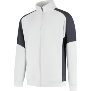 Tricorp 306108 Tofarget Unisex Sweatjakke Hvit/Antrasitt 3XL Tricorp 306108 Tofarget Unisex Sweatjakke Hvit/Antrasitt 3XL