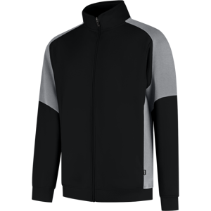 Tricorp 306108 Tofarget Unisex Sweatjakke Svart/grå 3XL Tricorp 306108 Tofarget Unisex Sweatjakke Svart/grå 3XL