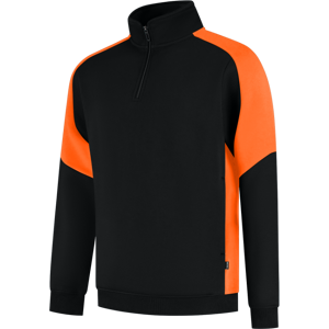 Tricorp 306111 Tofarget Unisex Genser Svart/oransje 3XL Tricorp 306111 Tofarget Unisex Genser Svart/oransje 3XL