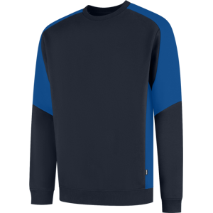 Tricorp 306112 Tofarget Unisex Genser Blekk/kongeblå 3XL Tricorp 306112 Tofarget Unisex Genser Blekk/kongeblå 3XL