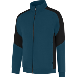 Tricorp 306122 Tofarget Dame Sweatjakke Blågrønn/svart 3XL Tricorp 306122 Tofarget Dame Sweatjakke Blågrønn/svart 3XL