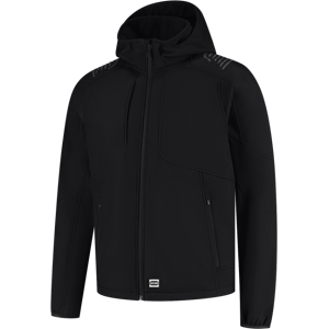 Tricorp 406104 Vindtett Unisex Softshelljakke Svart 3XL Tricorp 406104 Vindtett Unisex Softshelljakke Svart 3XL