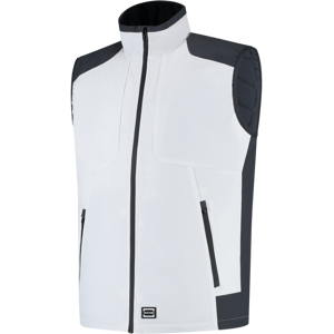 Tricorp 406106 Vindtett Unisex Arbeidsvest Hvit 3XL Tricorp 406106 Vindtett Unisex Arbeidsvest Hvit 3XL