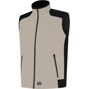 Tricorp 406106 Vindtett Unisex Arbeidsvest Sand/Svart L Tricorp 406106 Vindtett Unisex Arbeidsvest Sand/Svart L