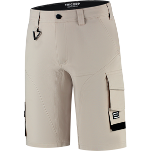 Tricorp 506116 4-Veis Stretch Unisex Arbeidsshorts Sand 44 Tricorp 506116 4-Veis Stretch Unisex Arbeidsshorts Sand 44