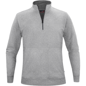 Texstar Sw18 Half-Zip Genser Lys grå XXL Texstar Sw18 Half-Zip Genser Lys grå XXL