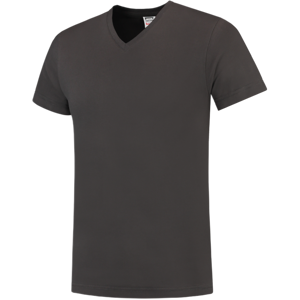 Tricorp 101005 Unisex Slim Fit V-Hals T-Skjorte Mørk grå M Tricorp 101005 Unisex Slim Fit V-Hals T-Skjorte Mørk grå M