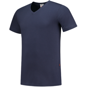 Tricorp 101005 Unisex Slim Fit V-Hals T-Skjorte Blekk 3XL Tricorp 101005 Unisex Slim Fit V-Hals T-Skjorte Blekk 3XL