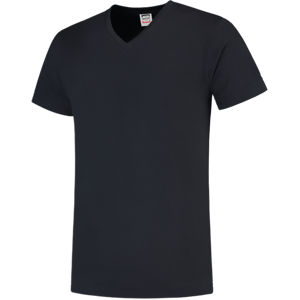Tricorp 101005 Unisex Slim Fit V-Hals T-Skjorte Marine 3XL Tricorp 101005 Unisex Slim Fit V-Hals T-Skjorte Marine 3XL