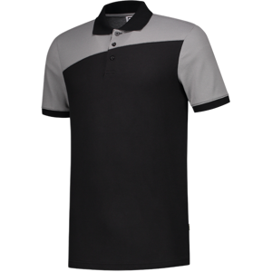 Tricorp 202006 Tofarget Unisex Pikéskjorte Svart/grå 3XL Tricorp 202006 Tofarget Unisex Pikéskjorte Svart/grå 3XL