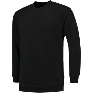 Tricorp 301008 280 G/m² Unisex Rund Hals Genser Svart 6XL Tricorp 301008 280 G/m² Unisex Rund Hals Genser Svart 6XL