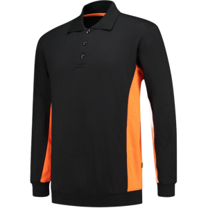 Tricorp 302003 Tofarget Unisex Pologenser Svart/oransje XS Tricorp 302003 Tofarget Unisex Pologenser Svart/oransje XS