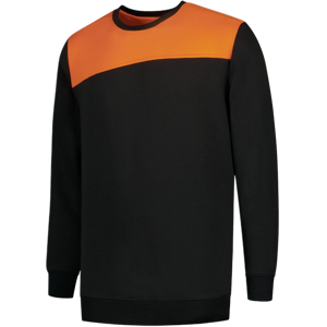 Tricorp 302013 Tofarget Unisex Genser Svart/oransje XS Tricorp 302013 Tofarget Unisex Genser Svart/oransje XS
