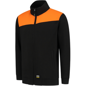 Tricorp 302014 Tofarget Unisex Sweatjakke Svart/oransje 3XL Tricorp 302014 Tofarget Unisex Sweatjakke Svart/oransje 3XL