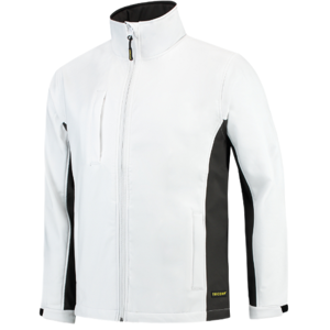 Tricorp 402002 Vindtett Unisex Softshelljakke Hvit/mørk grå 3XL Tricorp 402002 Vindtett Unisex Softshelljakke Hvit/mørk grå 3XL