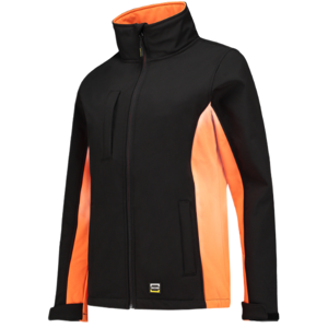Tricorp 402008 Vindtett Dame Softshelljakke Svart/oransje XS Tricorp 402008 Vindtett Dame Softshelljakke Svart/oransje XS