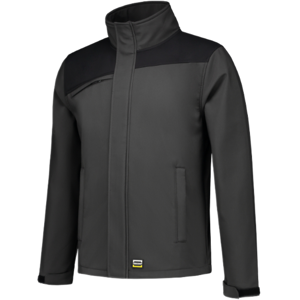 Tricorp 402021 Vindtett Unisex Softshelljakke Mørk grå/svart XXL Tricorp 402021 Vindtett Unisex Softshelljakke Mørk grå/svart XXL