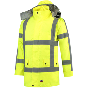 Tricorp 403005 Klasse 3 Unisex Parka Fluor gul XXL Tricorp 403005 Klasse 3 Unisex Parka Fluor gul XXL