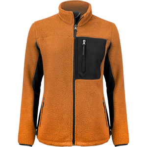 Texstar Wj85 Pile Fleecejakke Oransje/svart L Texstar Wj85 Pile Fleecejakke Oransje/svart L